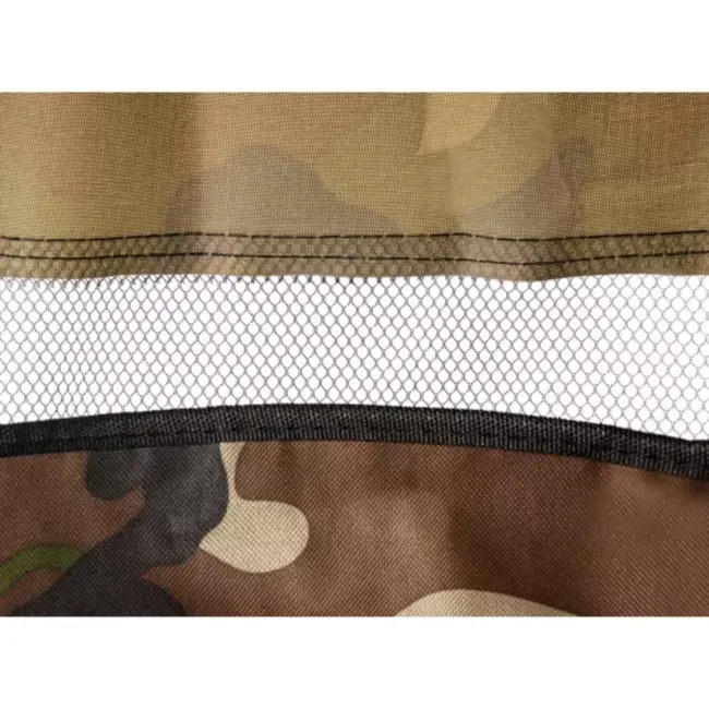 Trizand Duurzame en comfortabele visstoel met bekerhouder & opvouwbaar