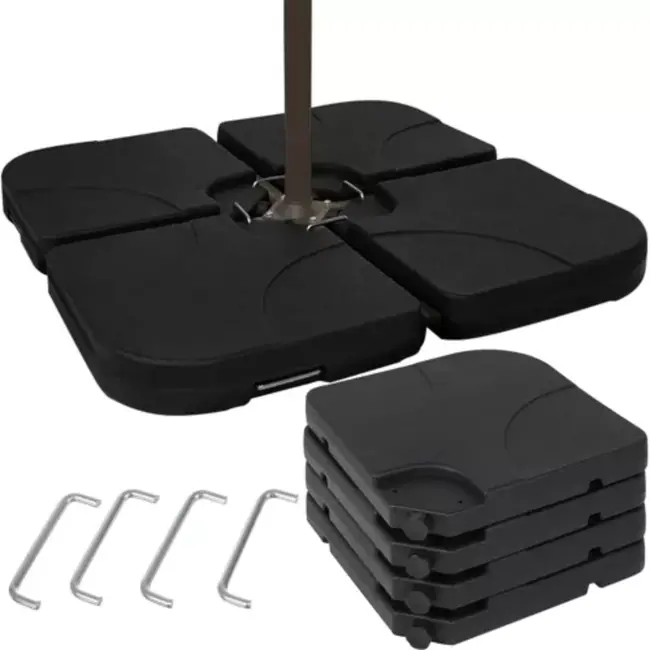 Gardlov Sterke parasolstandaard met draaggrepen en vulmogelijkheid