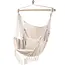 Ruhhy Beige Braziliaanse hangstoel met kussens - perfect voor tuin