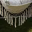 Ruhhy Beige Braziliaanse hangstoel met kussens - perfect voor tuin