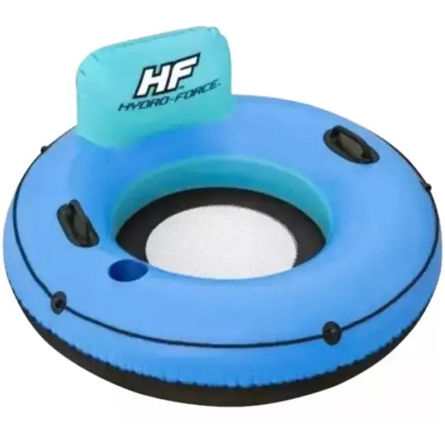 Bestway Comfortabel Zwemband met rugleuning en bekerhouder - Blauw