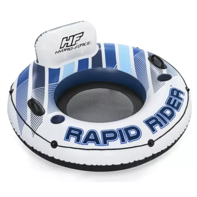 Bestway Comfortabel Zwemband met rugleuning en bekerhouder - Rapid Rider