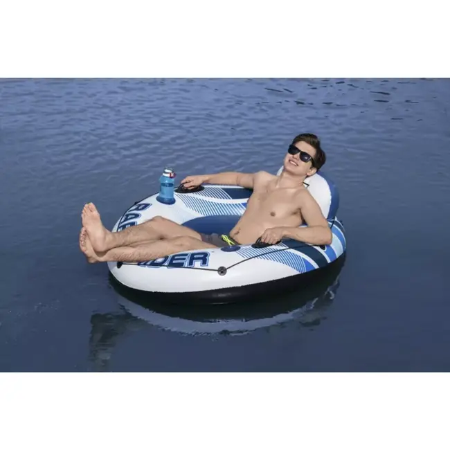 Bestway Comfortabel Zwemband met rugleuning en bekerhouder - Rapid Rider