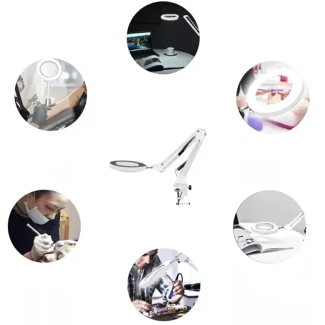 Izoxis Energiezuinige LED-lamp met 10 lichtniveaus en USB-voeding