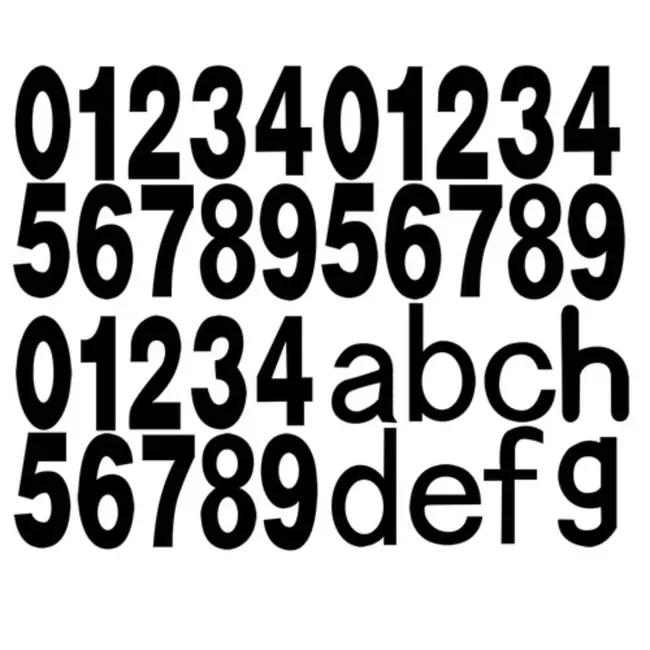 Izoxis Zilver huisnummer met schemersensor en zonnepaneel