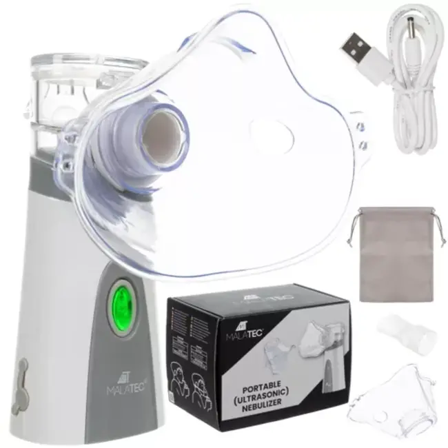 Malatec Complete vernevelaar set met USB-voeding en maskers
