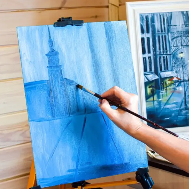 Maaleo Duurzaam schilderbord voor olieverf en acrylverf - set van 8