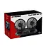 Xtrobb Dubbele Auto Ventilator - 360° Rotatie en Tweestaps Snelheidsregeling