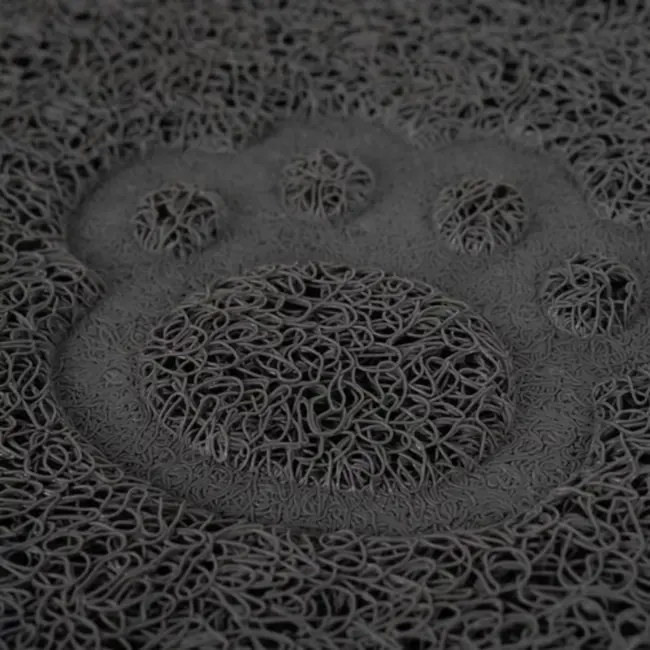 Purlov Grijze voerbakmat voor honden en katten