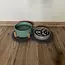 Purlov Grijze voerbakmat voor honden en katten