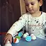 Ruhhy Educatieve sorter puzzel eieren - leer kleuren en vormen