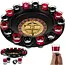Malatec Alcohol roulette spel met 16 glazen - perfect voor elk feest