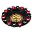 Malatec Alcohol roulette spel met 16 glazen - perfect voor elk feest