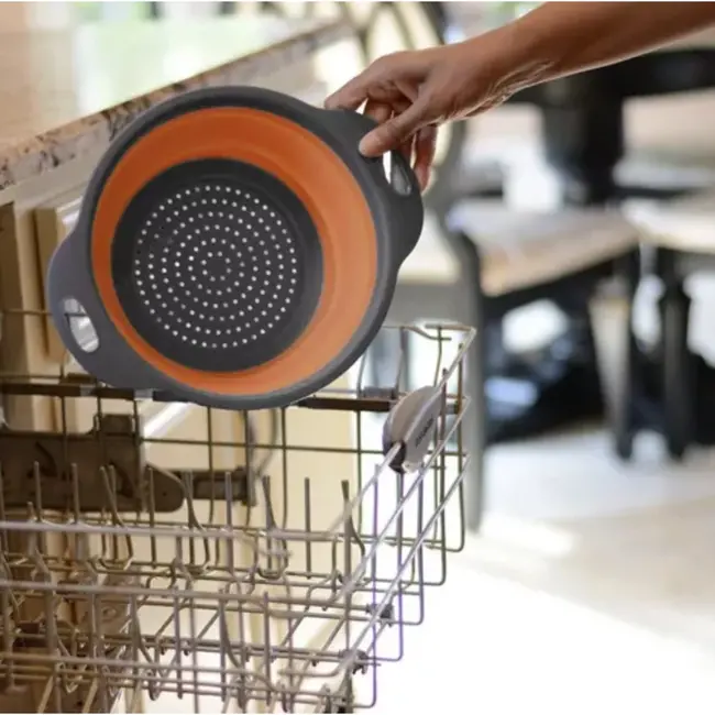 Ruhhy Praktisch opvouwbaar vergiet - duurzaam en compact ontwerp