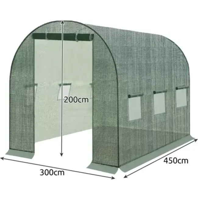 Gardlov Reservefolie voor tuintunnel 4.5x3x2m