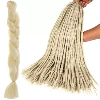Soulima Synthetisch Haar Lichtblond - Duurzaam en Makkelijk te Stylen