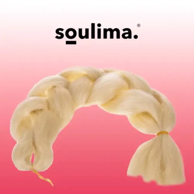 Soulima Synthetisch Haar Lichtblond - Duurzaam en Makkelijk te Stylen