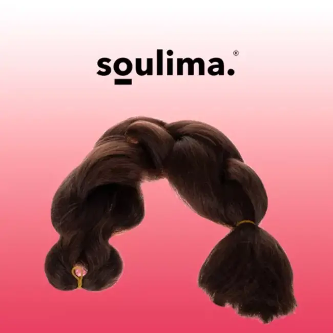 Soulima Synthetisch Haar Bruin - Duurzaam en Makkelijk te Stylen
