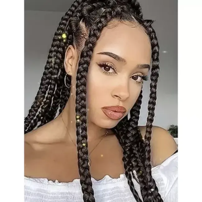 Soulima Synthetisch Haar Bruin - Duurzaam en Makkelijk te Stylen