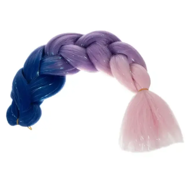 Soulima Synthetisch Haar Ombre Paars - Duurzaam en Makkelijk te Stylen