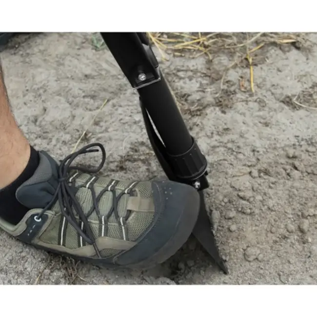 Trizand Opvouwbare Schop - 3-in-1 Gereedschap met Houweel, Schop en Zaag