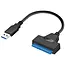 Izoxis USB naar SATA Adapter - 3.0 Standaard, Compatibel met 2,5-inch Schijven