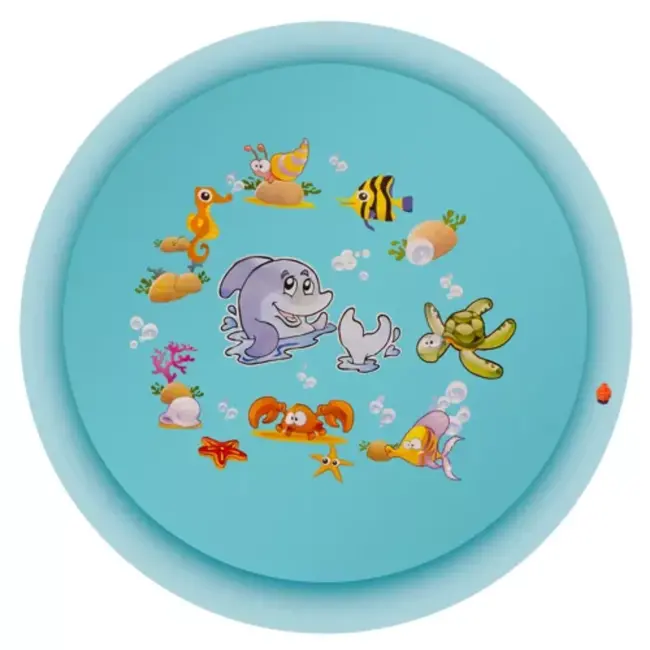 Kruzzel Water Mat - Fontein 165 cm voor Eindeloos Waterplezier