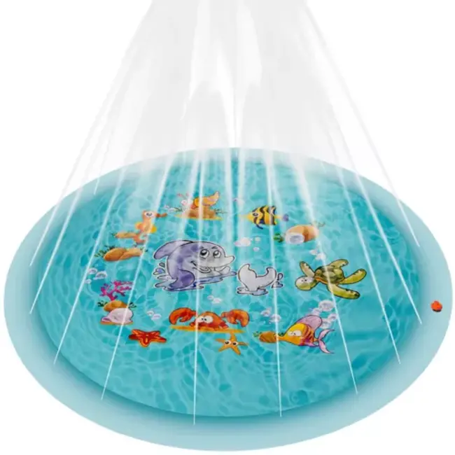 Kruzzel Water Mat - Fontein 165 cm voor Eindeloos Waterplezier