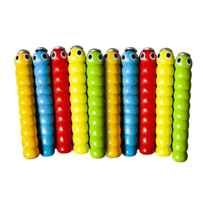 Kruzzel Houten Spel "Aardbei" - Educatief en Leuk Peuterspeelgoed