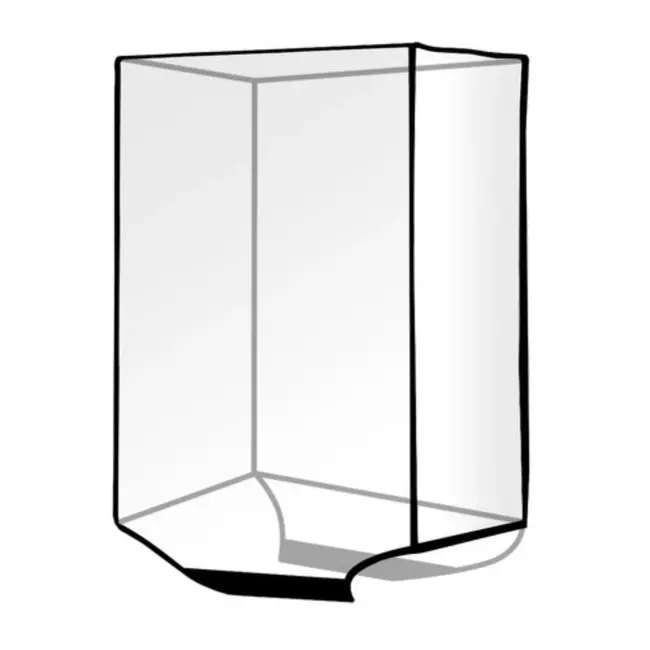 Trizand Transparante Kofferovertrek - Duurzaam en Waterdicht voor Optimale Bescherming