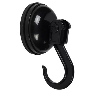 Benson Haak met zuignap - 55 mm - zwart - draagt tot 6 kg - per stuk