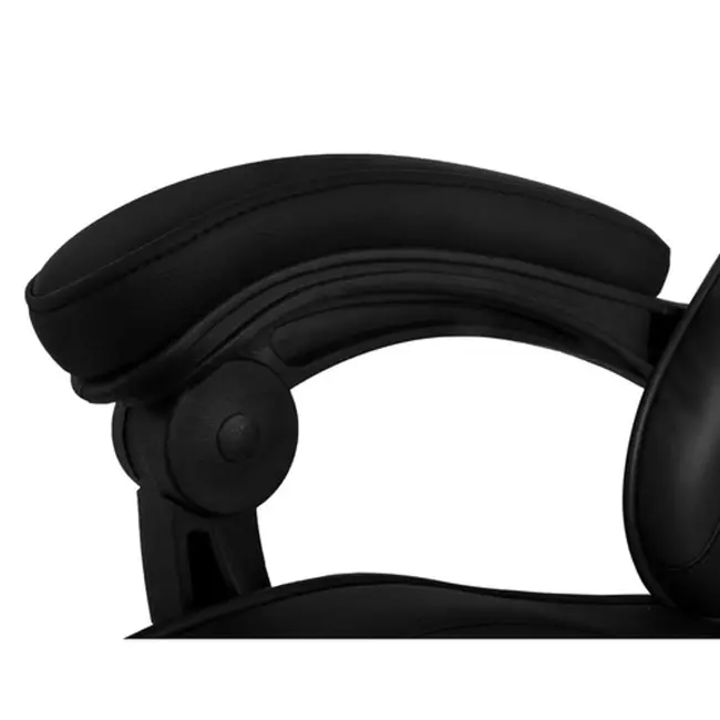 Dunmoon Gaming Chair - Zwart, Ergonomisch en Comfortabel - Met Verstelbare Rugleuning en Voetsteun