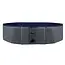 Purlov Groot Opvouwbaar Hondenzwembad 120 x 30 cm met Anti-slip Bodem