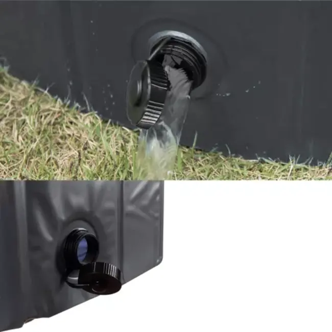 Purlov Multifunctioneel Hondenzwembad met Afvoerplug & Antislip Bodem