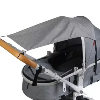 Malatec Waterdichte Zonne- en Schaduwkap voor Kinderwagen – UV/Regen