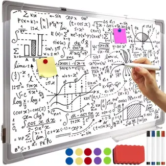 Maaleo Compleet Magnetisch Teken- en Schrijfset Whiteboard 90 x 60 cm
