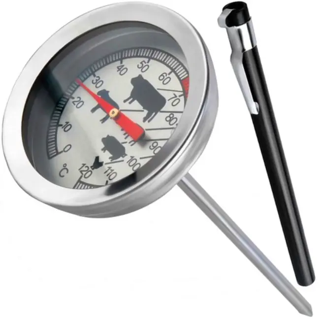 Ruhhy Digitale Vleesthermometer met Praktische Clip – 0-120°C