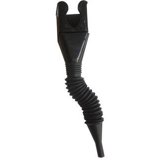 Dragon-Tools Overschenk trechter - polypropyleen - flexibel, morsvrij schenken - 21 tot 25,5 cm, tuit 30 mm - voor autovloeistoffen, 5 l