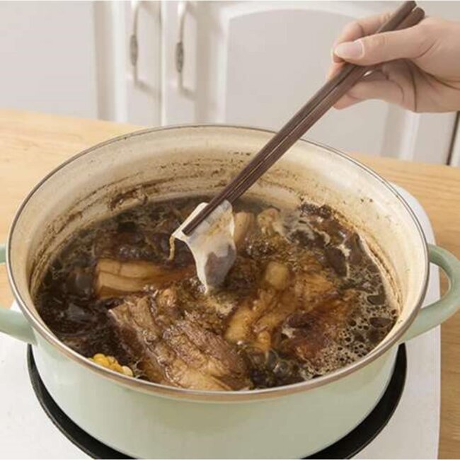 Ruhhy Theezakjes - Set van 100 Stuks - Trekkoord Sluiting