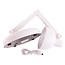 Benson Opvouwbare LED-lamp - 18 SMD LED's - Verstelbare lampkop - Wit - USB en batterijvoeding