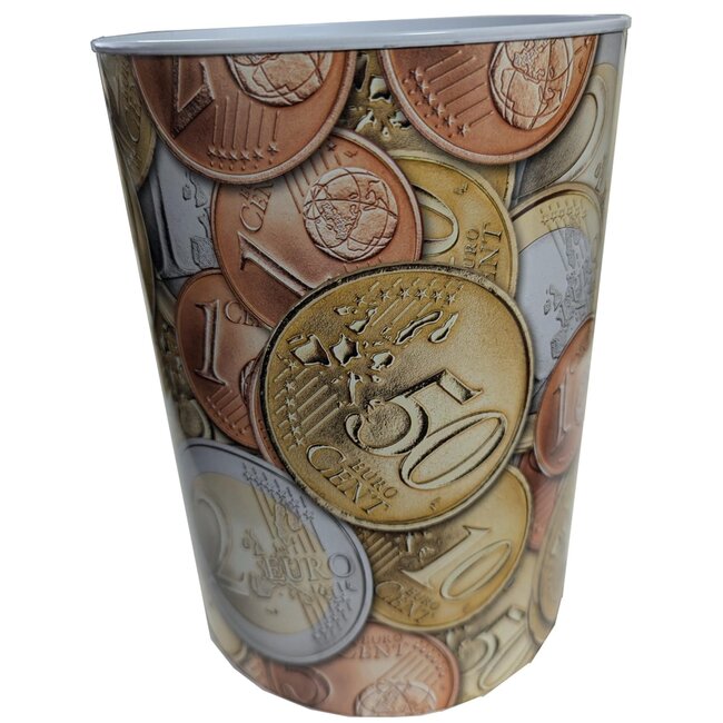 Benson Verrassingsspaarpot - Eurobiljetten - Metaal - 20 x 14,5 cm