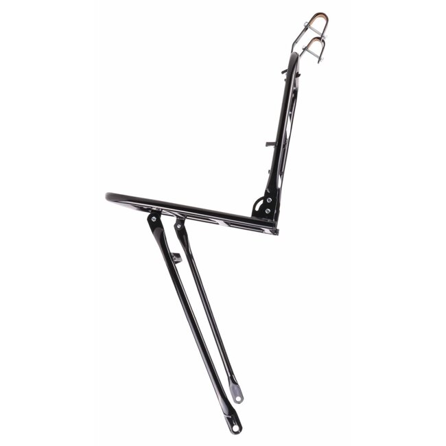 Benson Voordrager fiets - verstelbare stuurhaken - 30x30 cm - zwart - max. 15 kg