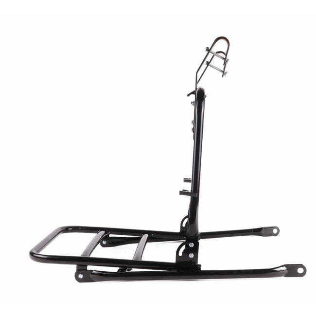 Benson Voordrager fiets - verstelbare stuurhaken - 30x30 cm - zwart - max. 15 kg