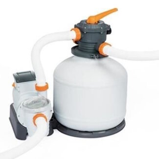 Bestway Zandfilterpomp voor Zwembaden - 11.355 L/h Capaciteit met Tijdschakelaar