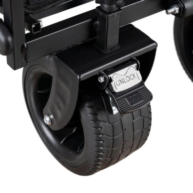 Gardlov Opvouwbare Transportkar - 100 kg Draagkracht, Draaibare Wielen