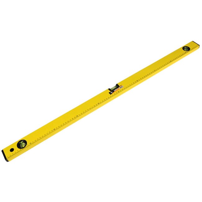 Benson Waterpas - 3 libellen - 100 cm - lichtgewicht aluminium - geel