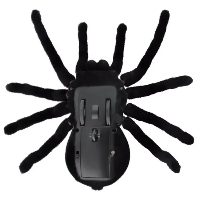 Ruhhy Afstandsbedienbare Spin - Realistische Tarantula met LED-ogen en Bewegende Poten