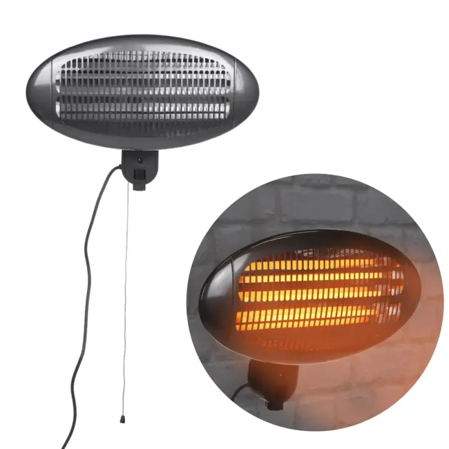 Profiline Infrarood Wandverwarming - 50x15x36 cm - 2000W - Buiten en Binnen