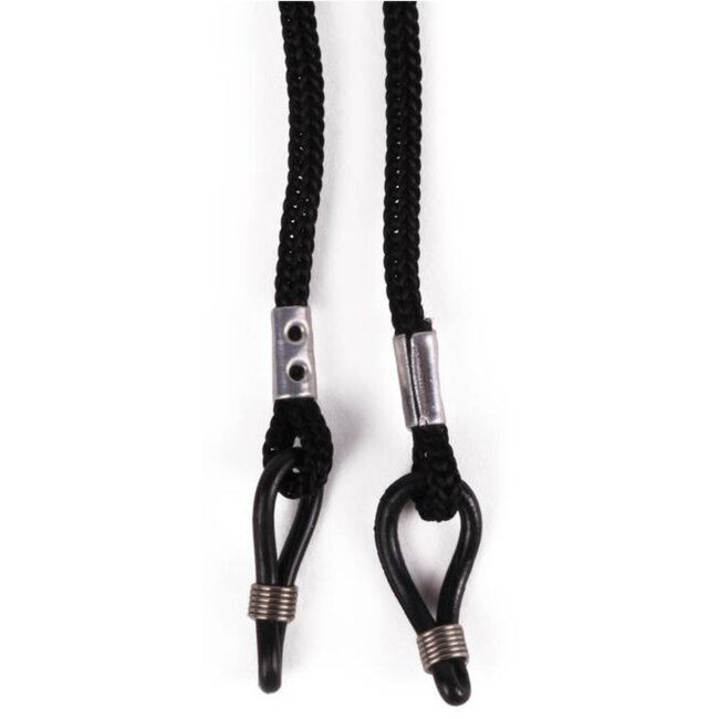 Benson Brillenkoordje Zwart - Set van 12 - Verstelbaar & Duurzaam