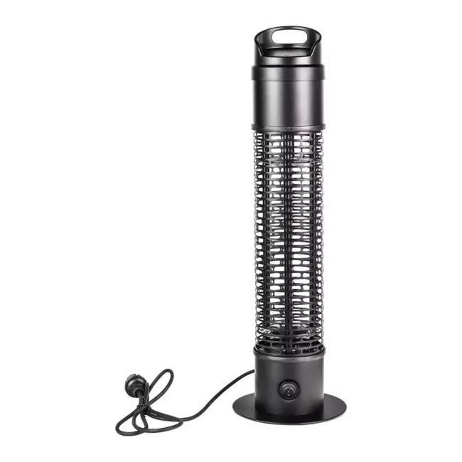 Profiline Staande Infrarood Terrasverwarmer - 360° Warmte - 67 cm Hoog - 1200W